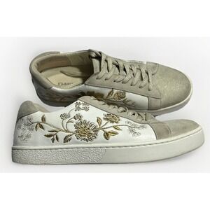 Johnny Was Vixie Floral Low Top Sneaker Embroidered Size 9.5‎ JWS5622-6